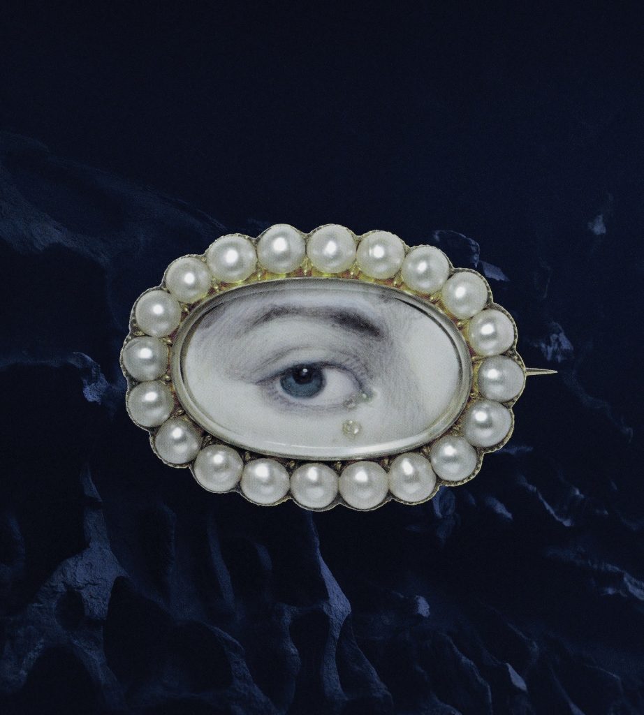 Ioanna Sakellaraki, Lover’s Eye, from the series "The Seven Circuits of a Pearl", 2020–ongoing, pigment print on Hahnemühle Photo Rag Baryta, 35 x 35 cm, © Ioanna Sakellaraki. Courtesy of the artist