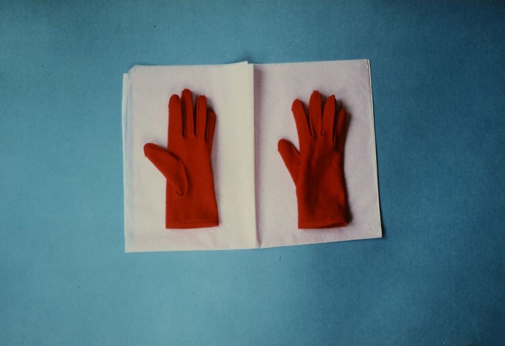 Dagmar Hartig, Ohne Titel, aus der Serie „Plastic World“, 1981, Farbpapier und Collage, Leihgabe der Künstlerin, © VG Bild-Kunst, Bonn 2020