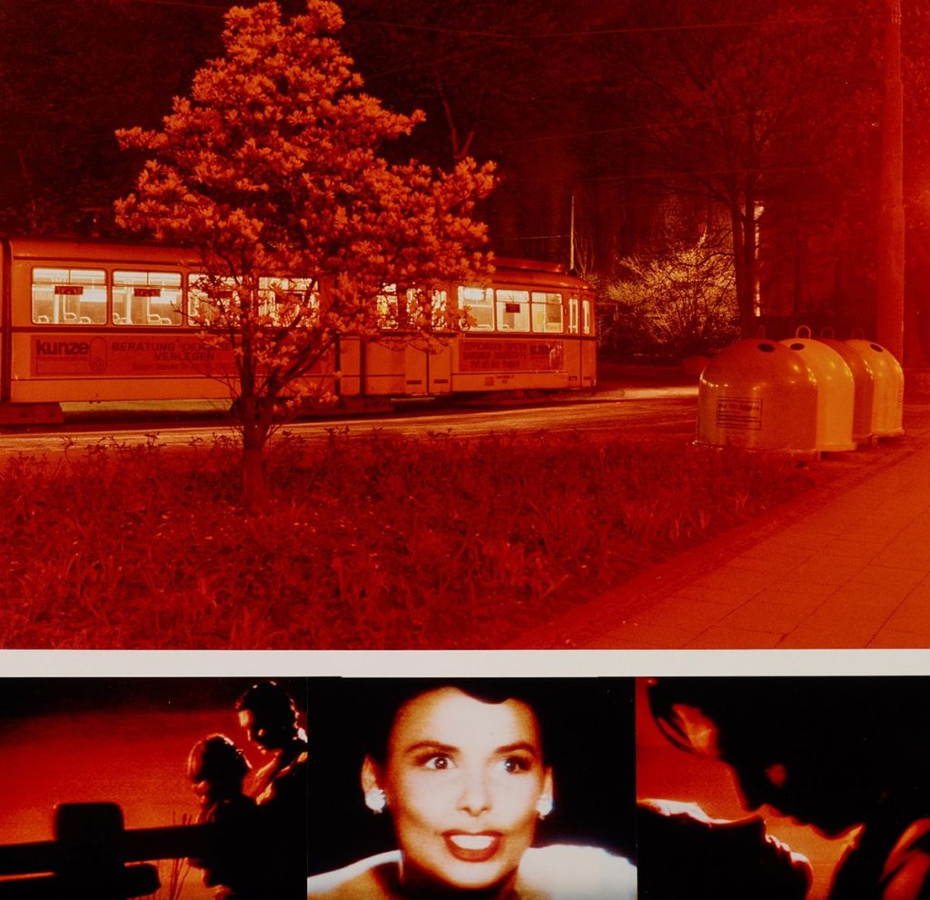 Andreas Horlitz, aus der Serie „Essen, Frühling 1981“, Farbpapier, Museum Folkwang, Essen, © VG Bild-Kunst, Bonn 2020